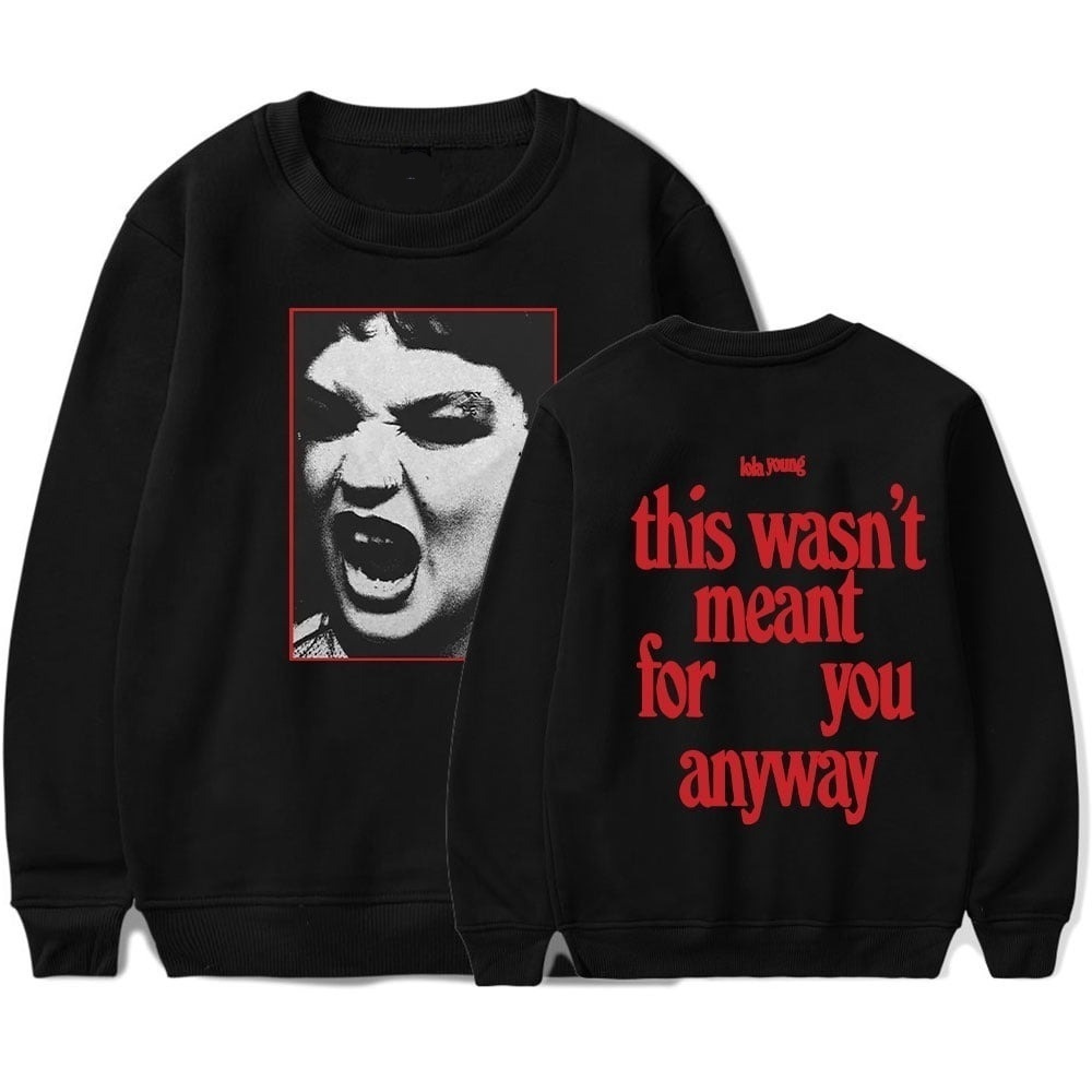 Lola Young Tour Sweater Crewneck 2 Side